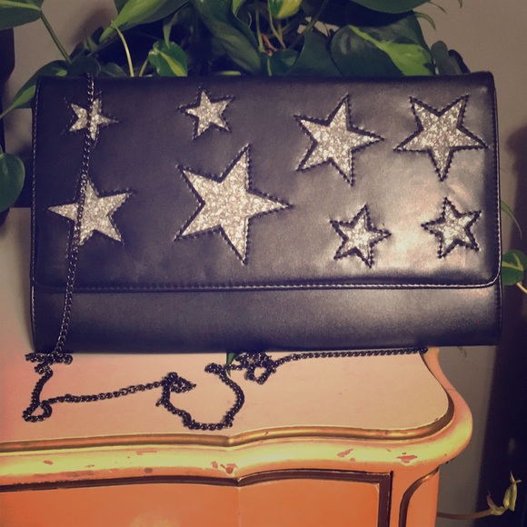 torrid Handbags - Torrid Clutch Purse with Star and Chain Strap
